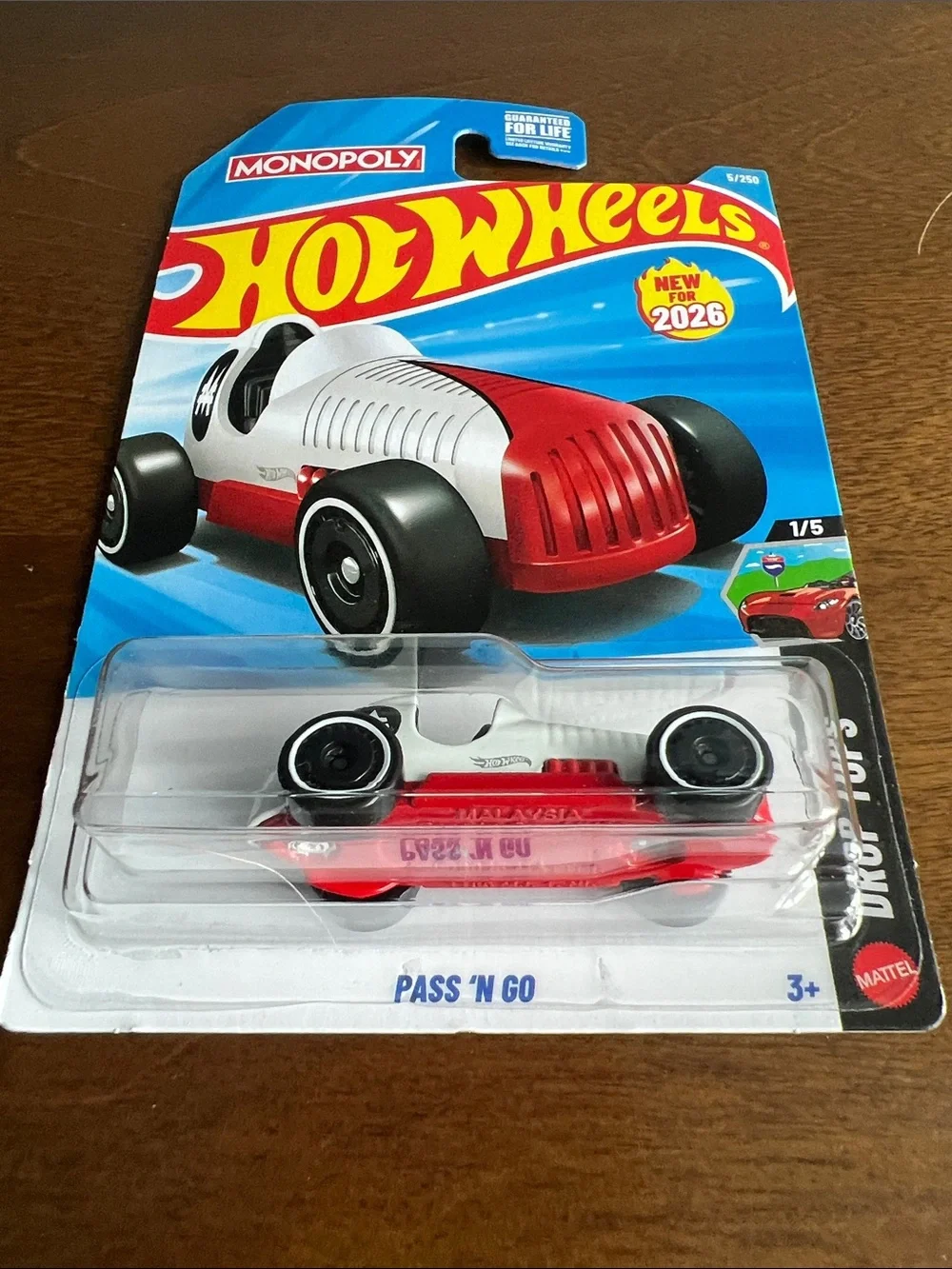 Monopoly Die-Cast Race Hot Wheels